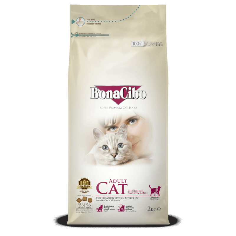 BONACIBO ADULT CAT - сухий корм для дорослих котів 2 кг