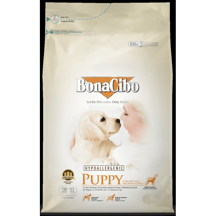 Puppy Chicken And Rice With Anchovy 15 кг