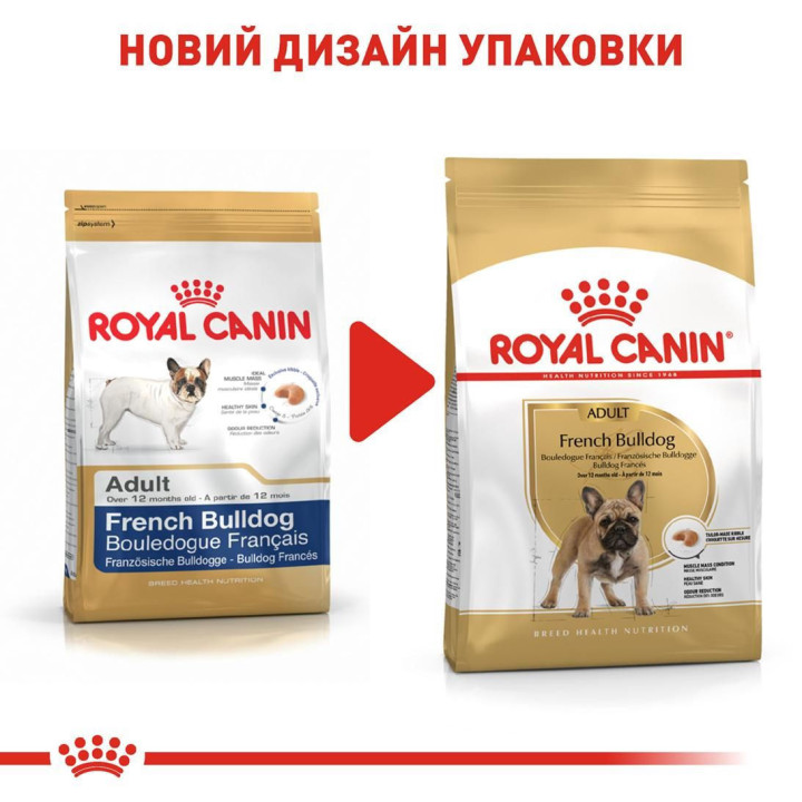 French Bulldog Adult Сухий Корм Для Собак Французський Бульдог 3 кг
