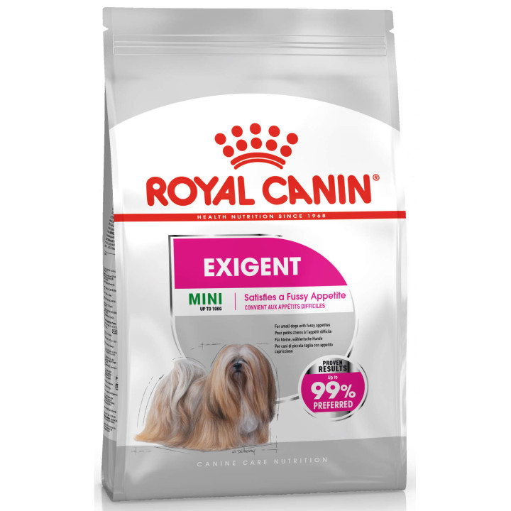 Купити Royal Canin Mini Exigent - Повнораціонний Сухий Корм для Вибагливих Собак до 10 кг