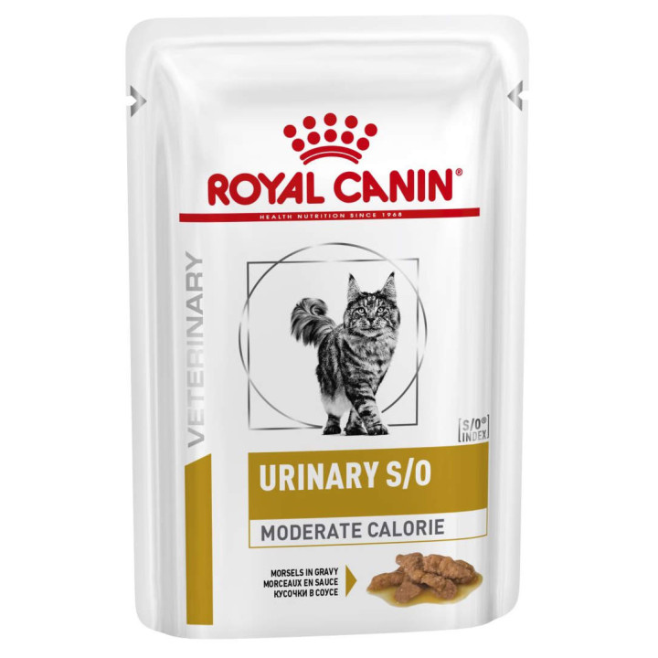Urinary S/O Moderate Calorie Cat Pouches (Шматочки У Соусі) 85 Г