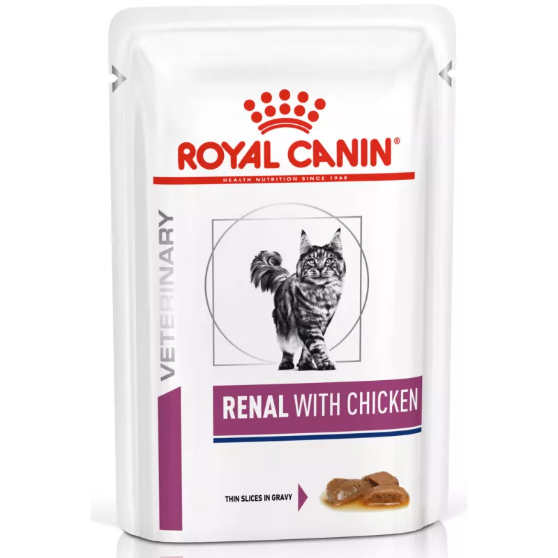 Купуйте Royal Canin Renal з куркою для підтримки нирок котів | Ваш найкращий вибір