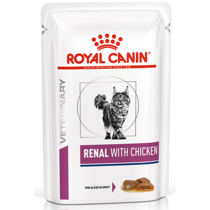 Купуйте Royal Canin Renal з куркою для підтримки нирок котів | Ваш найкращий вибір