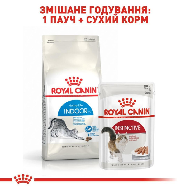 Купити 10 кг Royal Canin INDOOR для дорослих котів - оптимальний догляд вдома
