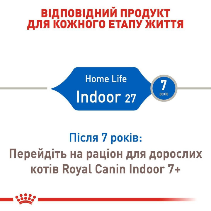 Купити 4 кг Royal Canin INDOOR для дорослих котів - оптимальний догляд вдома