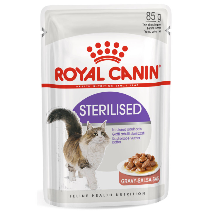 Купити вологий корм 12 шт Royal Canin Sterilised Gravy для стерилізованих котів