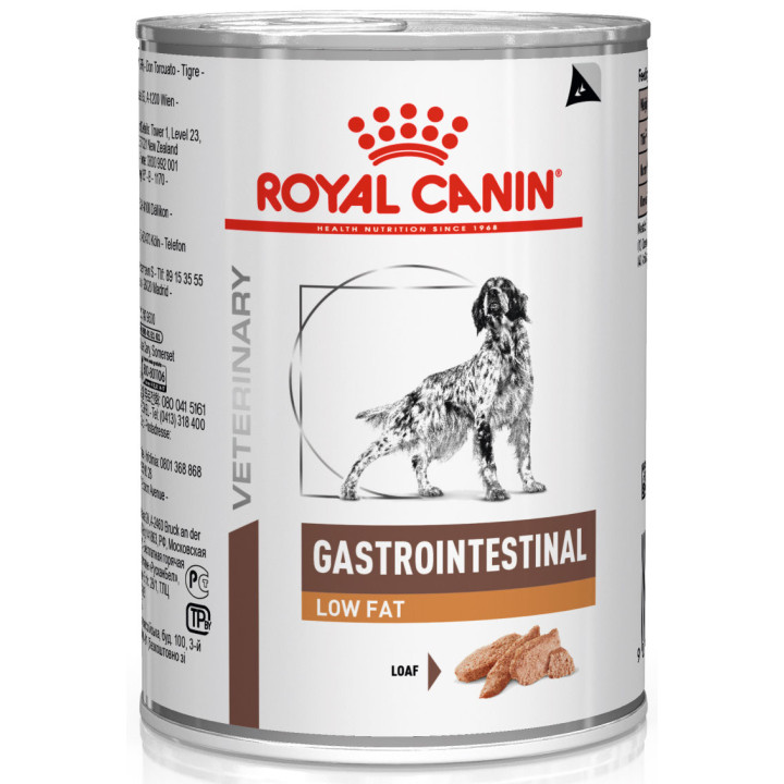 Купити 12 шт Royal Canin Gastrointestinal Low Fat для собак - низький вміст жиру