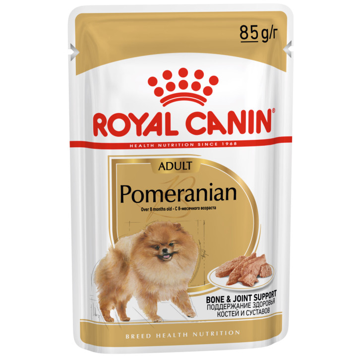 Royal Canin Pomeranian: Вологий корм для дорослих собак-шпіців