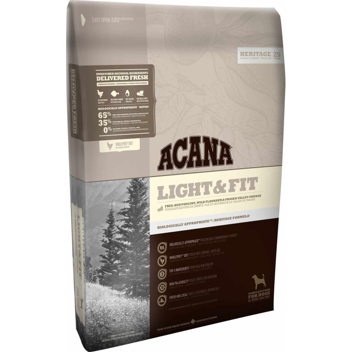Acana Light And Fit Для Дорослих Собак З Надмірною Вагою 2 кг