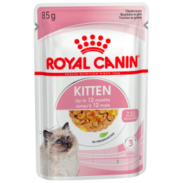 Royal Canin Kitten Instinctive In Jelly 0.085 кг | Консервований корм в желе для кошенят
