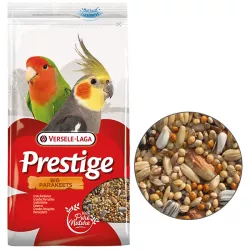 Versele-Laga Prestige Big Parakeets - корм для середніх папуг, зернова суміш, горіхи 1 кг