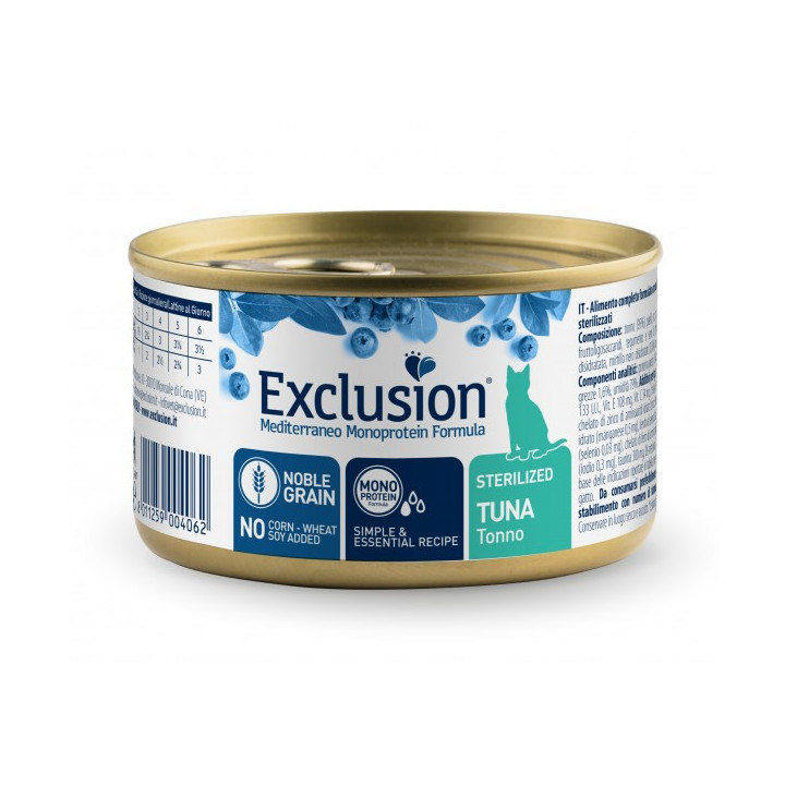 Exclusion Sterilized Tuna Корм Для Стерилізованих Котів З Тунцем 85 Г