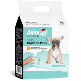 Пелюшки Puppy Training Pads Для Собак Та Цуценят 60×45 См 10 Штук