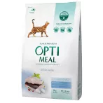 OPTIMEAL: сухий корм з тріскою для дорослих котів (власне фасування)