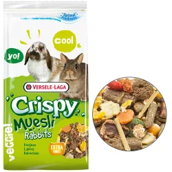 Versele-Laga Crispy Muesli Cuni - корм для карликових кроликів, зернова суміш 1 кг