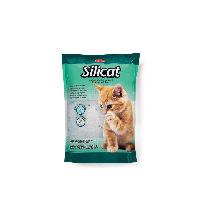 Silicat  – Гігієнічний Наповнювач Для Котячих Туалетів На Основі Силікагелю 16 Л