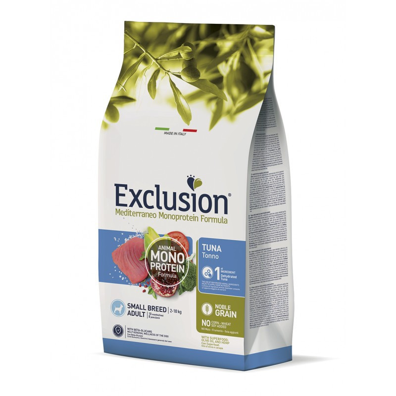 Exclusion Adult Tuna Small Breed Monoprotein 7 кг, корм для собак дрібних порід, тунець, без курячого жиру