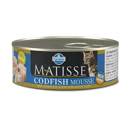 Matisse Cod Mousse 85 г | Farmina | Консервований Корм Для Котів Тріска