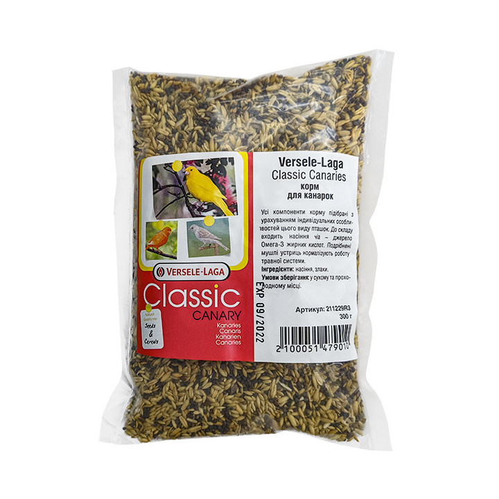 Корм Для Канарок Класік Classic Canaries 300 Г