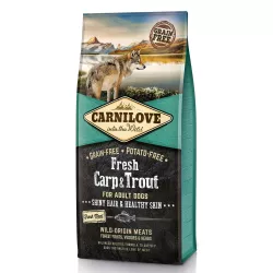 Купити Carnilove Fresh Carp & Trout 12 кг – Сухий корм для собак | Без зернових