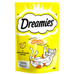 DREAMIES зі смачненьким сиром | Ласощі для котів | Доставка по Україні