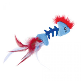 Petstages Feather Fish Bone - Іграшка для котів з пір'ям