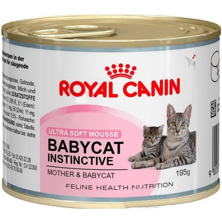 Babycat Instinctive Cans  Корм Для Кошенят Та Вагітних Кішок 0,195 кг