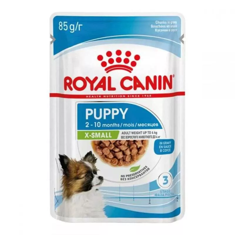 Royal Canin Xsmall Puppy 0.085 | Вологий корм для цуценят малих порід