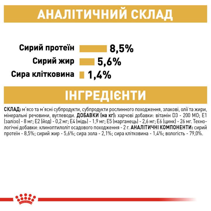 Royal Canin Chihuahua Adult 0.085 кг | Консервований корм для собак Чихуахуа