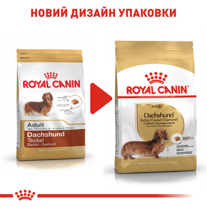 Dachshund Adult Сухий Корм Для Собак Такса 1,5 кг