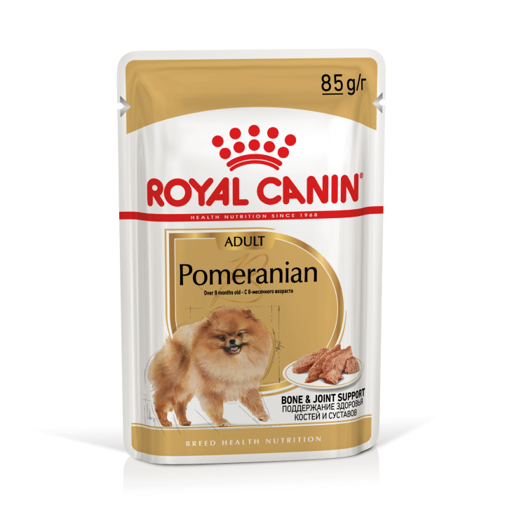 Royal Canin Pomeranian: Вологий корм для дорослих собак-шпіців