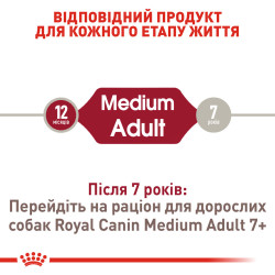 Купуйте Royal Canin Medium Adult для собак середніх порід в інтернет-магазині