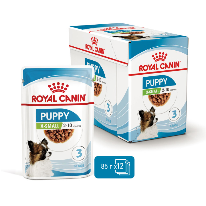 Royal Canin Xsmall Puppy 0.085 | Вологий корм для цуценят малих порід