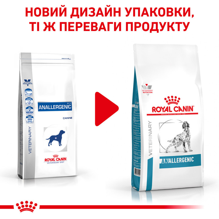 Сухий корм Anallergenic для собак з алергією 3 кг - купити онлайн