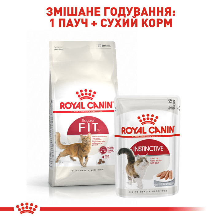 Fit Сухий Корм Для Котів Підтримання Форми Фіт (32) 4 кг