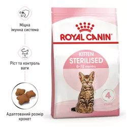 Royal Canin Kitten Sterilised: Повноцінне Харчування для Стерилізованих Кошенят