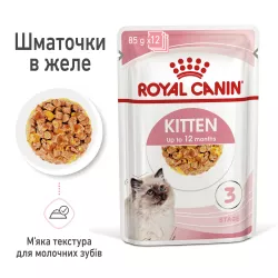 Royal Canin Kitten Instinctive In Jelly 0.085 кг | Консервований корм в желе для кошенят