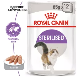 Royal Canin Sterilised Loaf 0.085 кг - паштет для стерилізованих котів