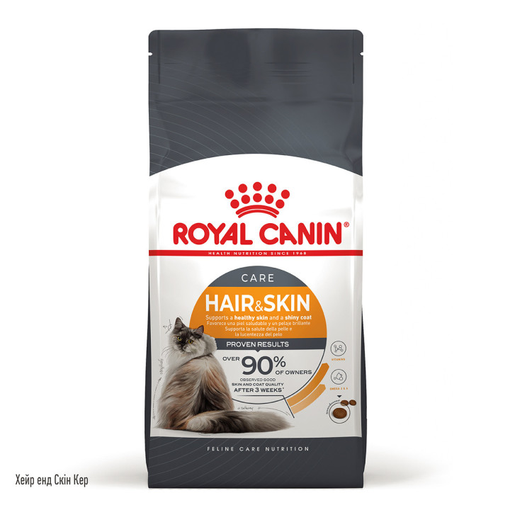 Купити 0.4 кг Royal Canin Hair and Skin Care для котів | Здоров'я шерсті та шкіри