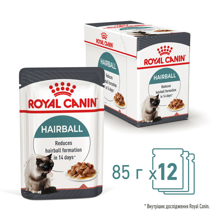 Hairball Care Консервований Корм Для Котів Виведення Шерсті 0,085 кг