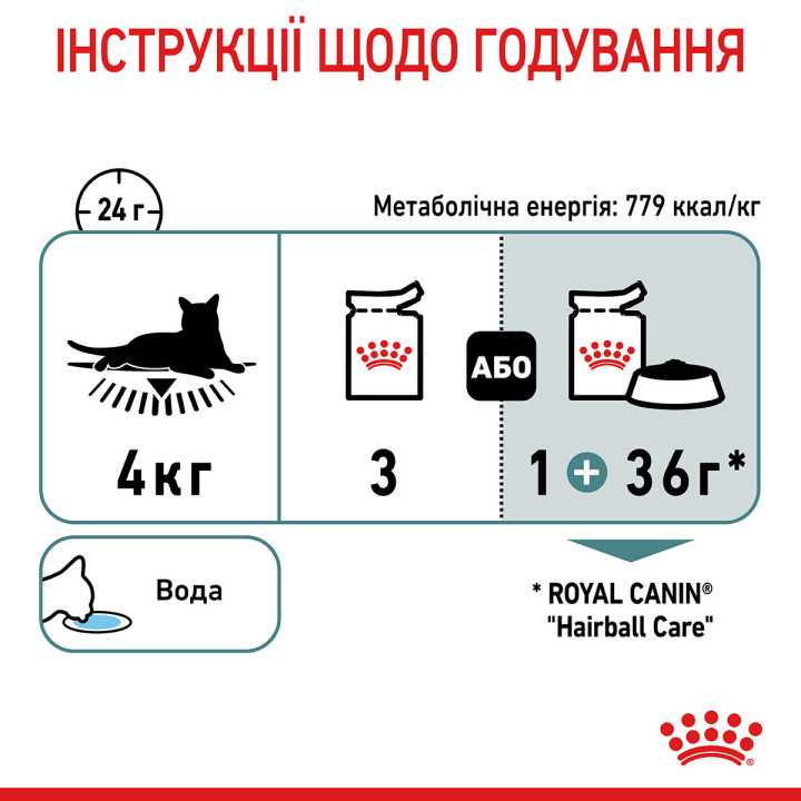 Hairball Care Консервований Корм Для Котів Виведення Шерсті 0,085 кг