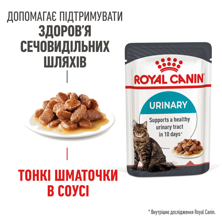 Вологий корм для котів Royal Canin Urinary Care Gravy - підтримка здоров'я сечової системи