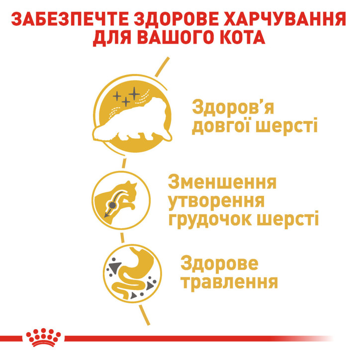 ROYAL CANIN PERSIAN ADULT - сухий корм для персидських котів від 12 місяців 2 кг