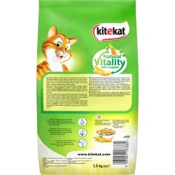 Корм Kitekat Курочка з овочами – це повноцінний, збалансований корм для дорослих кішок, який містить всі необхідні поживні речов