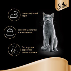 Sheba з Океанічною Рибою у соусі 85 г - Корм для котів