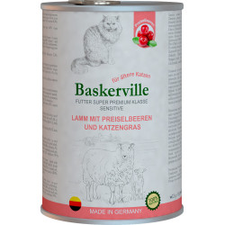 Baskerville Консерви Для Котів Holistic Ягня З Журавлиною І Котячою М'ятою 400 Г