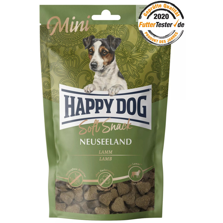 SoftSnack Mini Neuseeland з ягням і рисом м'які Снеки для собак дрібних порід 100 г