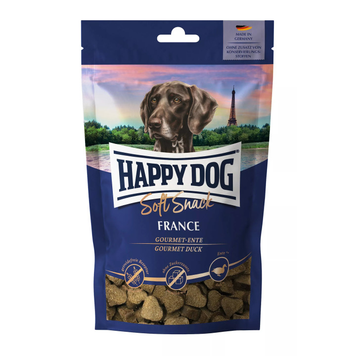 SoftSnack France 100g з качкою м'які Снеки для собак середніх та великих порід 100 г