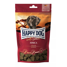 SoftSnack Africa зі страусом та картоплею м'які Снеки для собак середніх та великих порід 100 г