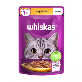 Whiskas Курка в желе 85 г | Консервований Корм Для Кішок